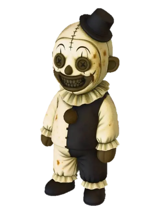 Stitchy Art, #Halloween2025# - Stitch 3D model, vytvořený pomocí AI