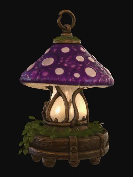 3D model for Enchanted Mushroom Lantern