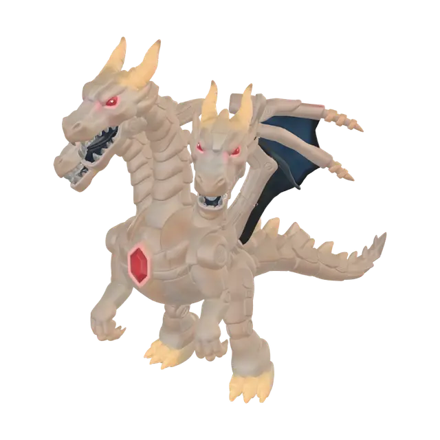 hydra skeletone - Brainrots 3D model, vytvořený pomocí AI