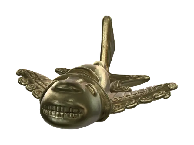 3D model for Golden Winged Head