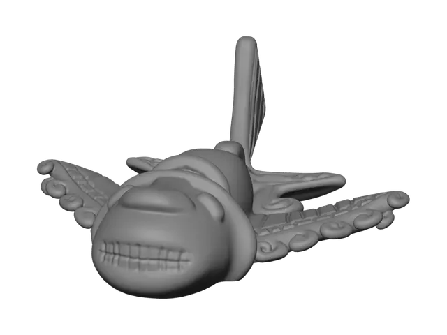 3D model for Golden Winged Head