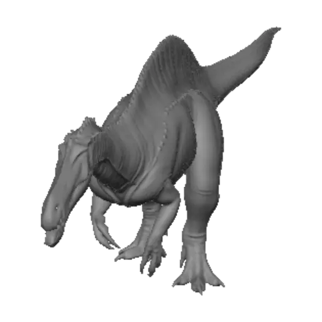 3D model for Striped Tyrannosaur