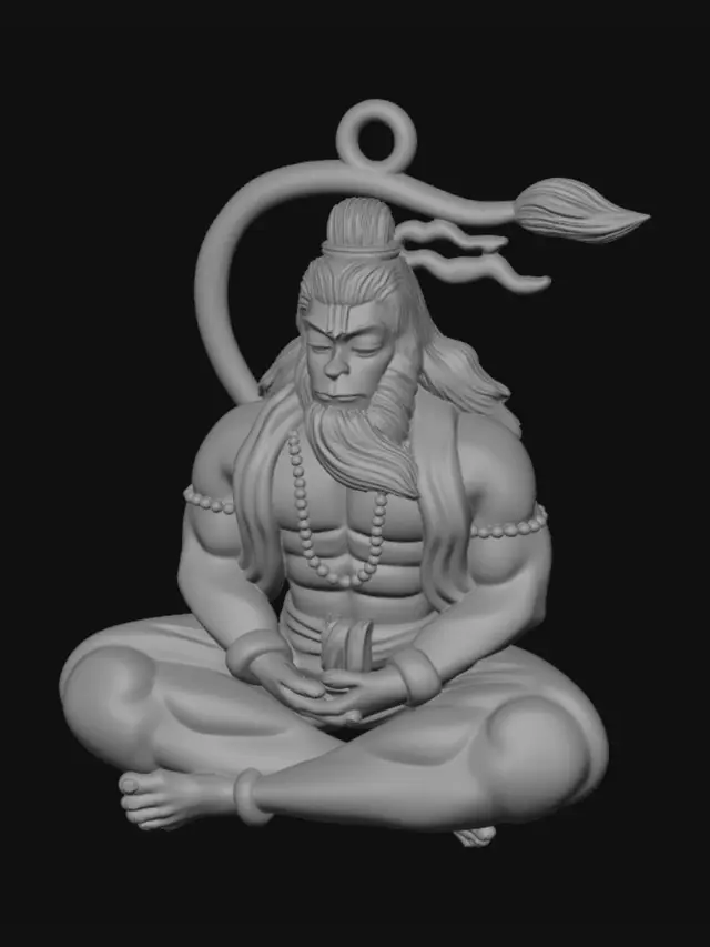 3D model for Golden Sage in Meditation