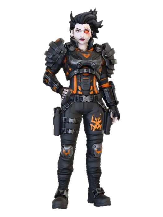 Cybernetic Warrior - Ninjago 3D model, vytvořený pomocí AI