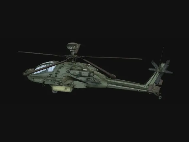 3D model for AH-64 Apache Painting and Marking Guide