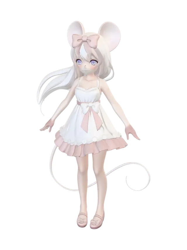 3D model for Pastel Mouse-Eared Dream