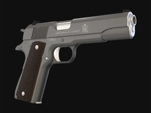 3D model for Springfield Armory 1911 Stainless Pistol