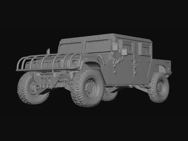 3D model for Armored Military Vehicle