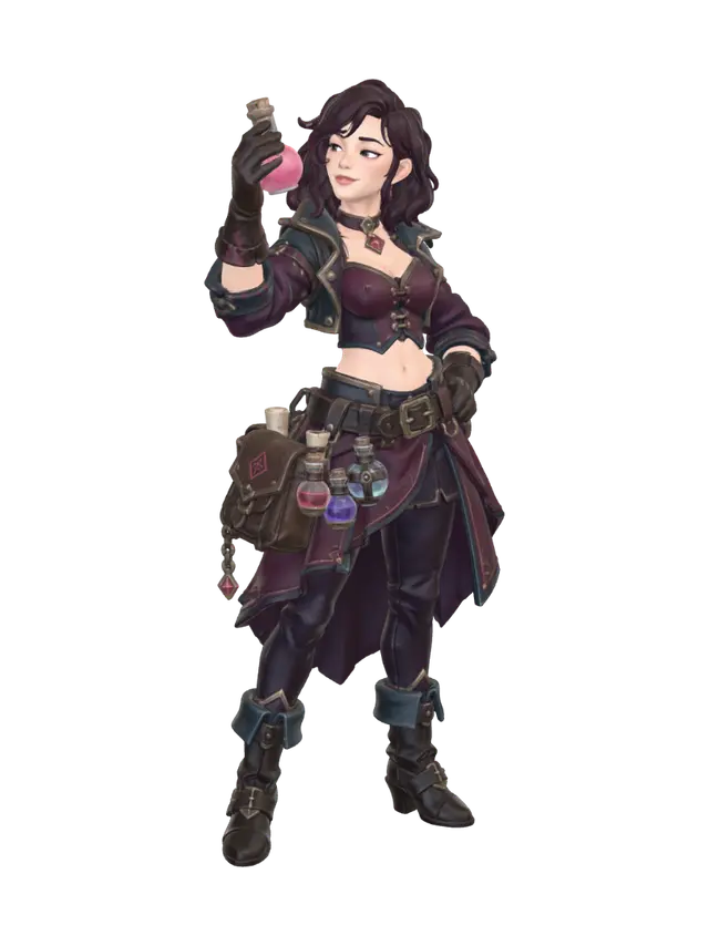 3D model for Crimson Alchemist