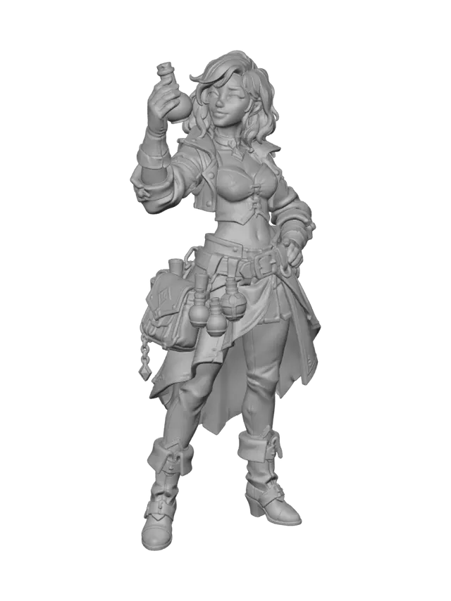 3D model for Crimson Alchemist