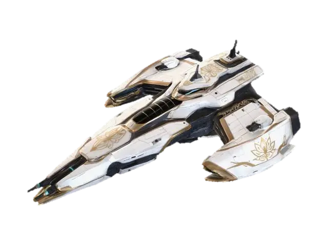 Orchid corvette - Naval 3D model, vytvořený pomocí AI