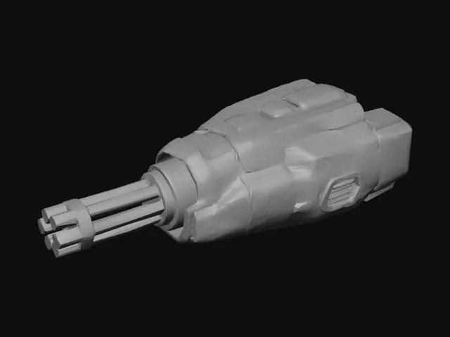 3D model for Nebula Cannon
