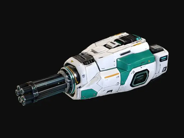 3D model for Nebula Cannon