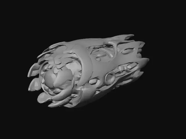 3D model for Starforged Hyperdrive