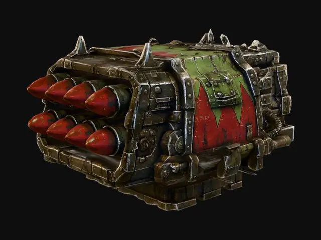 3D model for Spiked Siege Tank