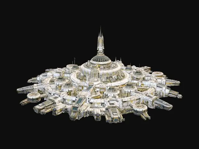 3D model for Starwheel Orbital City