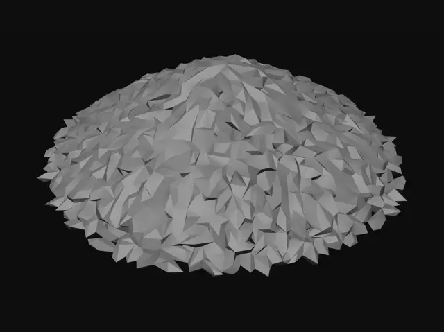 3D model for Golden Barley Heap