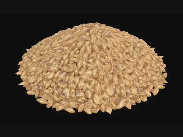 3D model for Golden Barley Heap