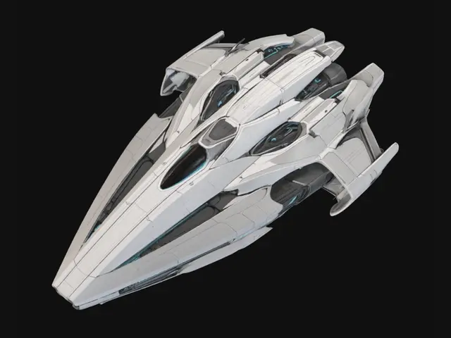 3D model for Aurora Starfighter