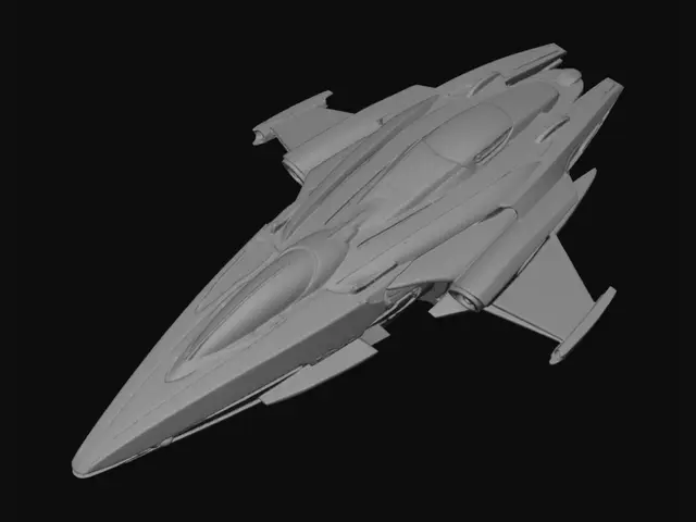 3D model for Aurora Starfighter