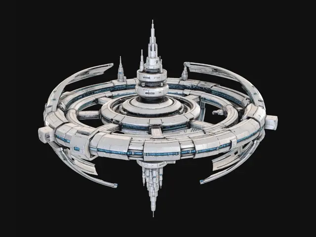 3D model for Celestial Ring Station