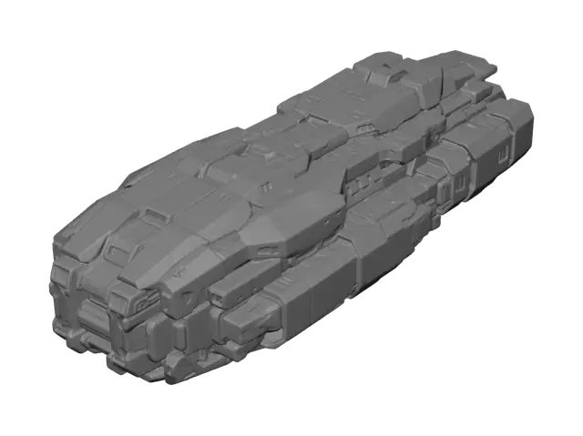 3D model for Nebula Dreadnought