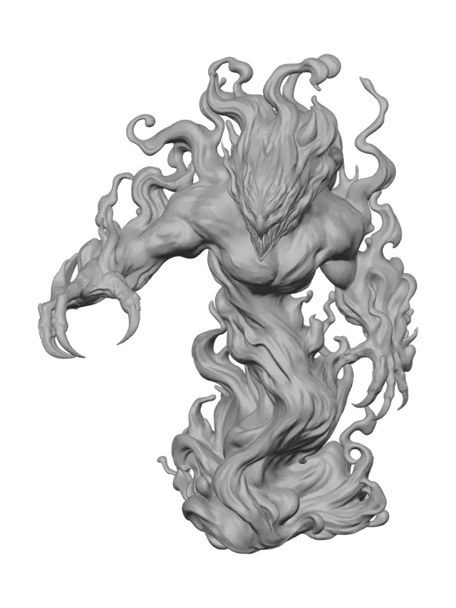 3D model for Voidfire Wraith
