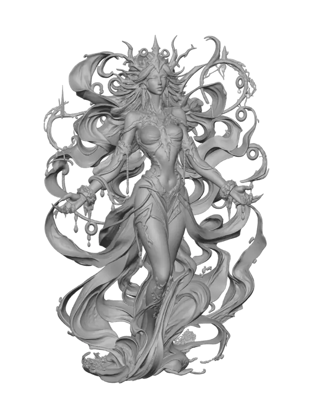 3D model for Empress of the Ice Nebula