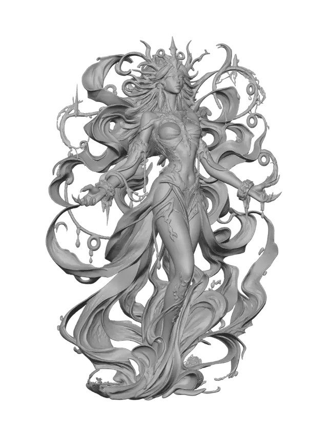 3D model for Empress of the Ice Nebula