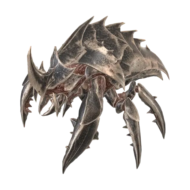 Ironclad Ravager 3D model, vytvořený pomocí AI
