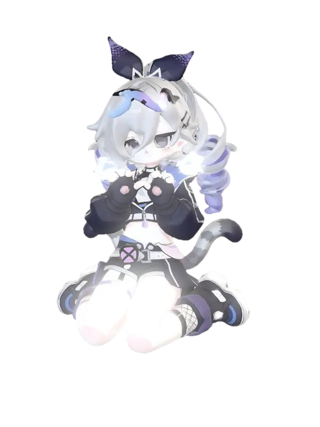 Chibi Frost Scout - Frosty 3D model, vytvořený pomocí AI