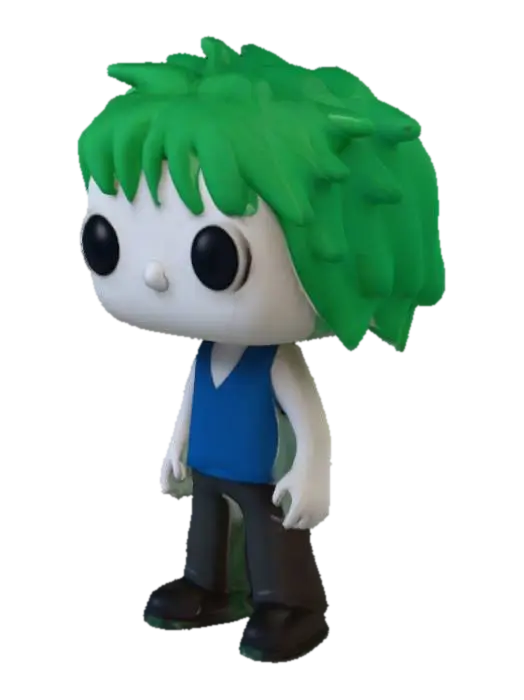 3D model for Green-Haired Funko Figure