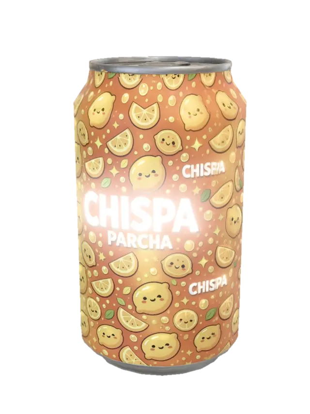 3D model for Chispa Parcha Lemon Can