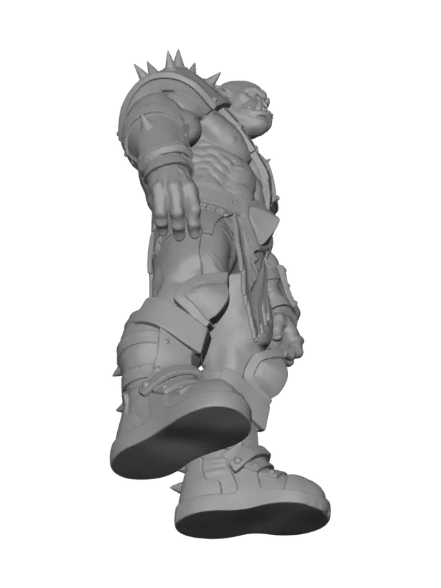 3D model for Iron-Shoulder Orc