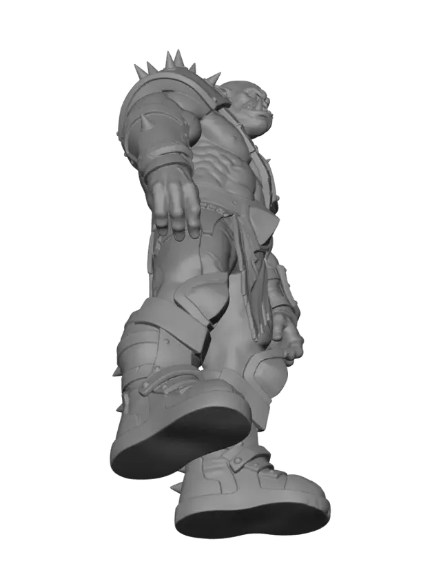 3D model for Iron-Shoulder Orc