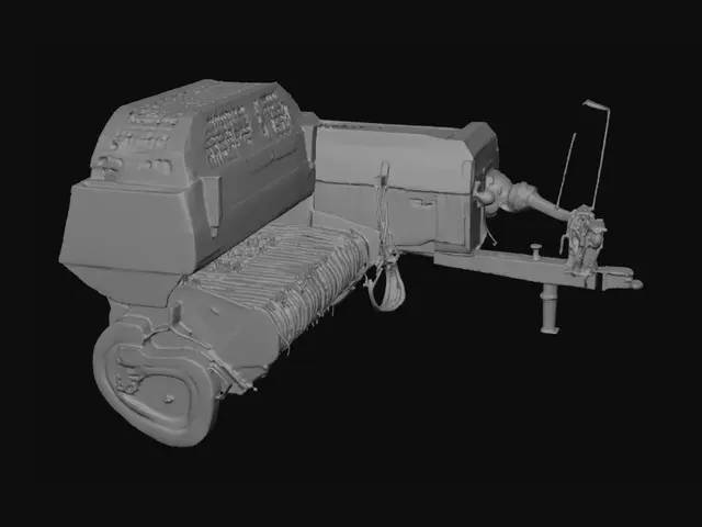 3D model for Fieldking Square Baler
