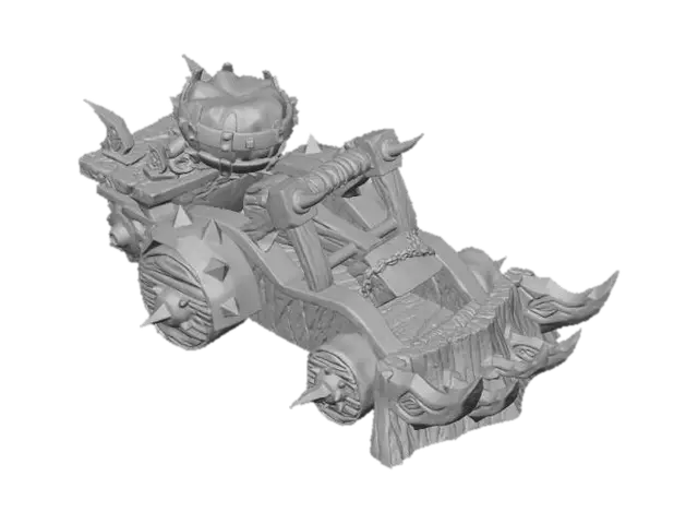 3D model for Spiked Siege Chariot