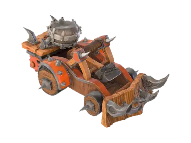 3D model for Spiked Siege Chariot