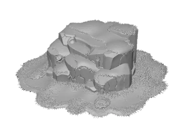 3D model for Verdant Stone Terrace