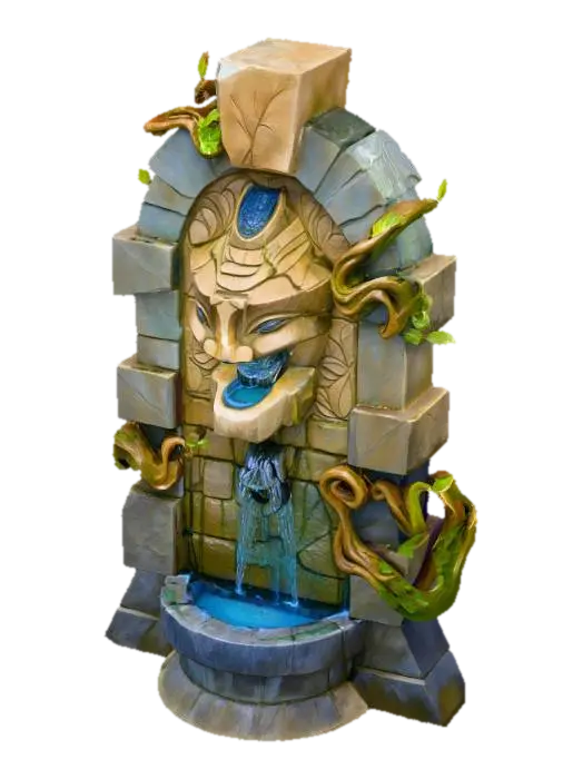 3D model for Mystical Fountain