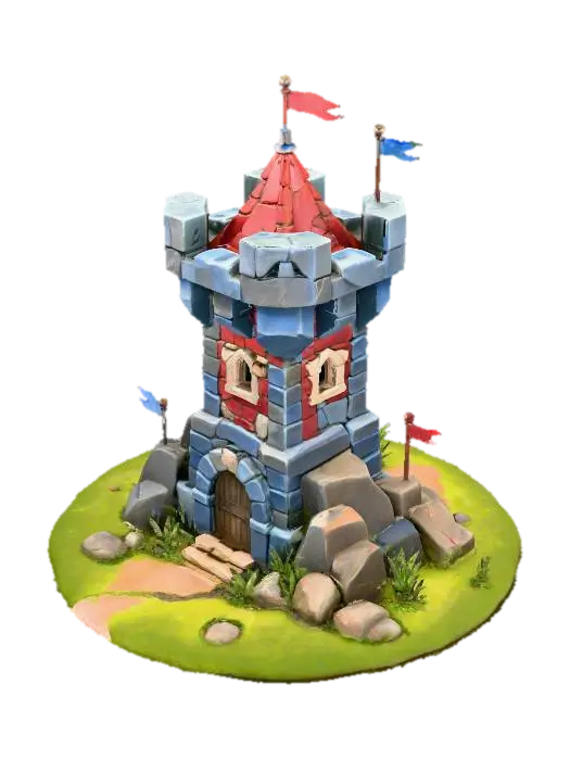 3D model for Castle Tower Sentinel