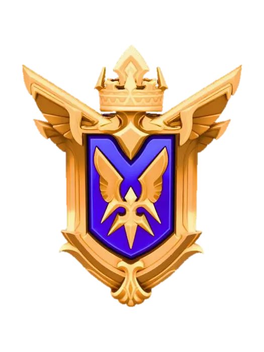 Golden Shield of Valor 3D model, vytvořený pomocí AI
