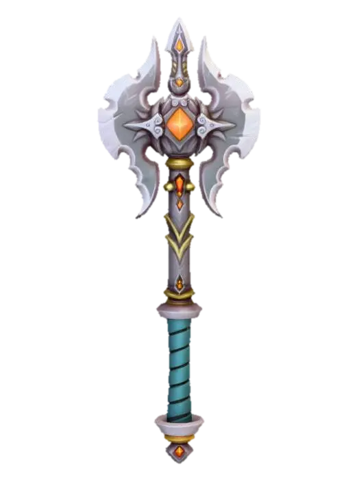 3D model for Crimson Guardian Axe