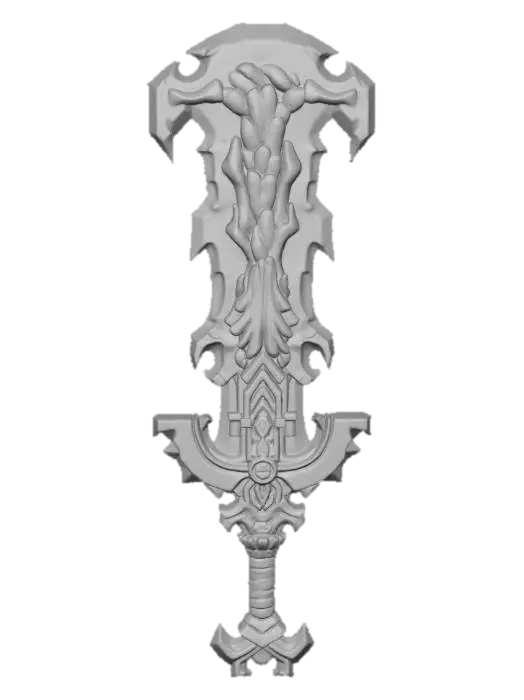 3D model for Emerald Enclave Blade