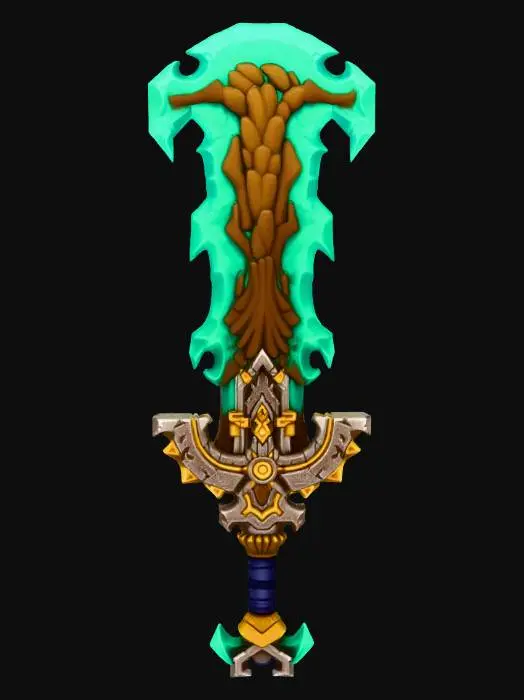 3D model for Emerald Enclave Blade