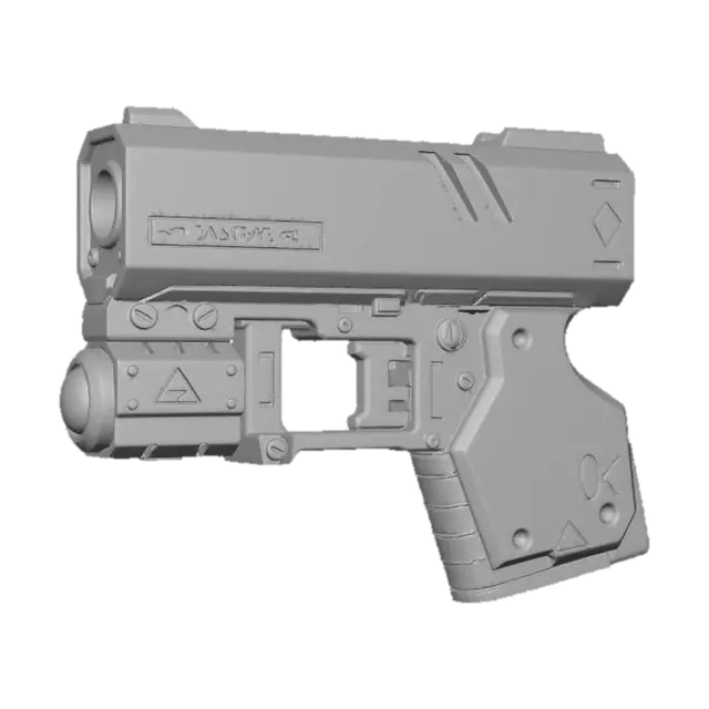 3D model for Laser Blaster Gun