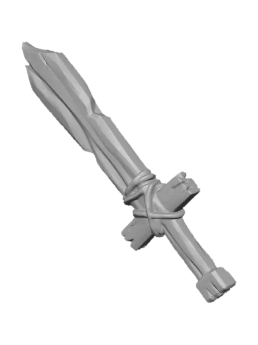 3D model for Wooden Sword