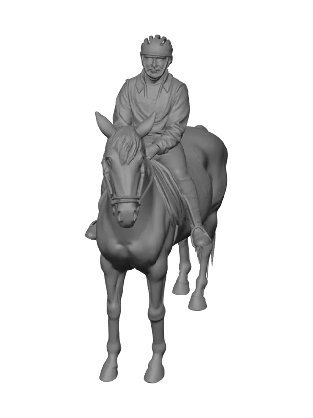 3D model for Autumn Ride in the Meadow