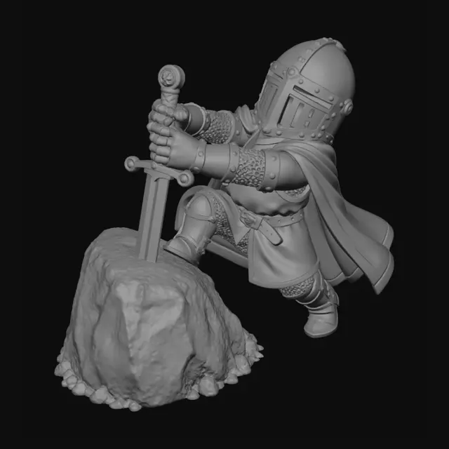 3D model for Sword in the Stone