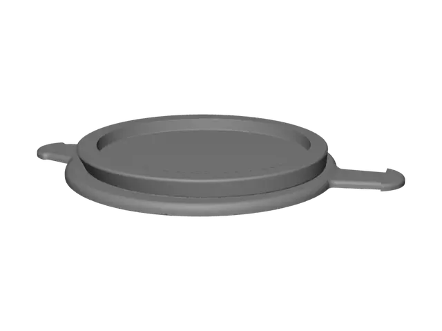 3D model for Camera lens cap
